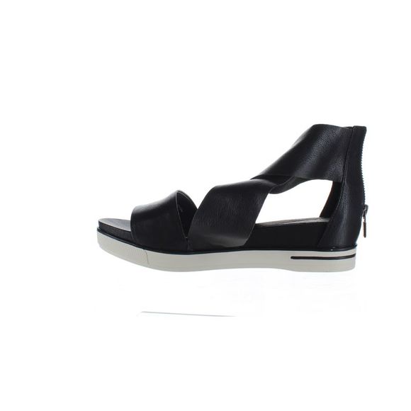Eileen Fisher Womens Sport Black Ankle Strap Heels Size 8 Medium (B, M)! - Picture 3 of 4